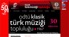 Desktop Screenshot of odtuktmt.com